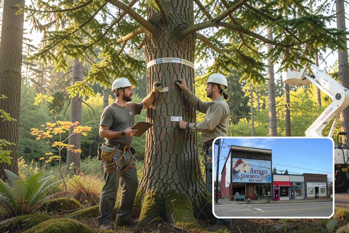 Disease diagnosis in Ruston, Pierce County, WA - Supports long-term tree health and stability