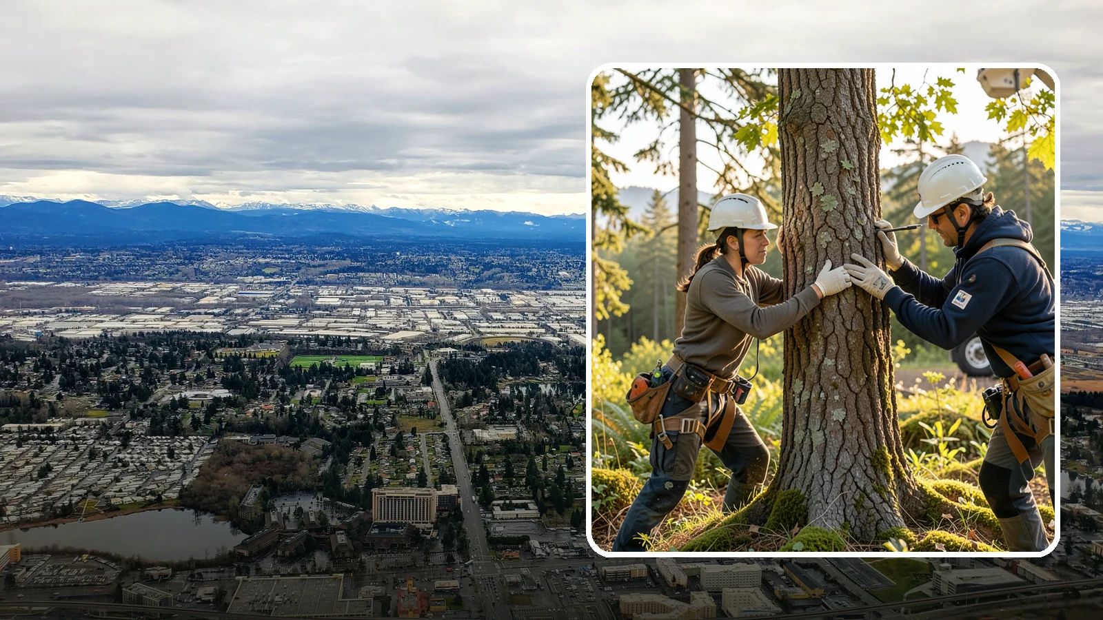 Disease diagnosis in SeaTac, King County, WA - The identification of fungal, bacterial, or other diseases affecting a tree.