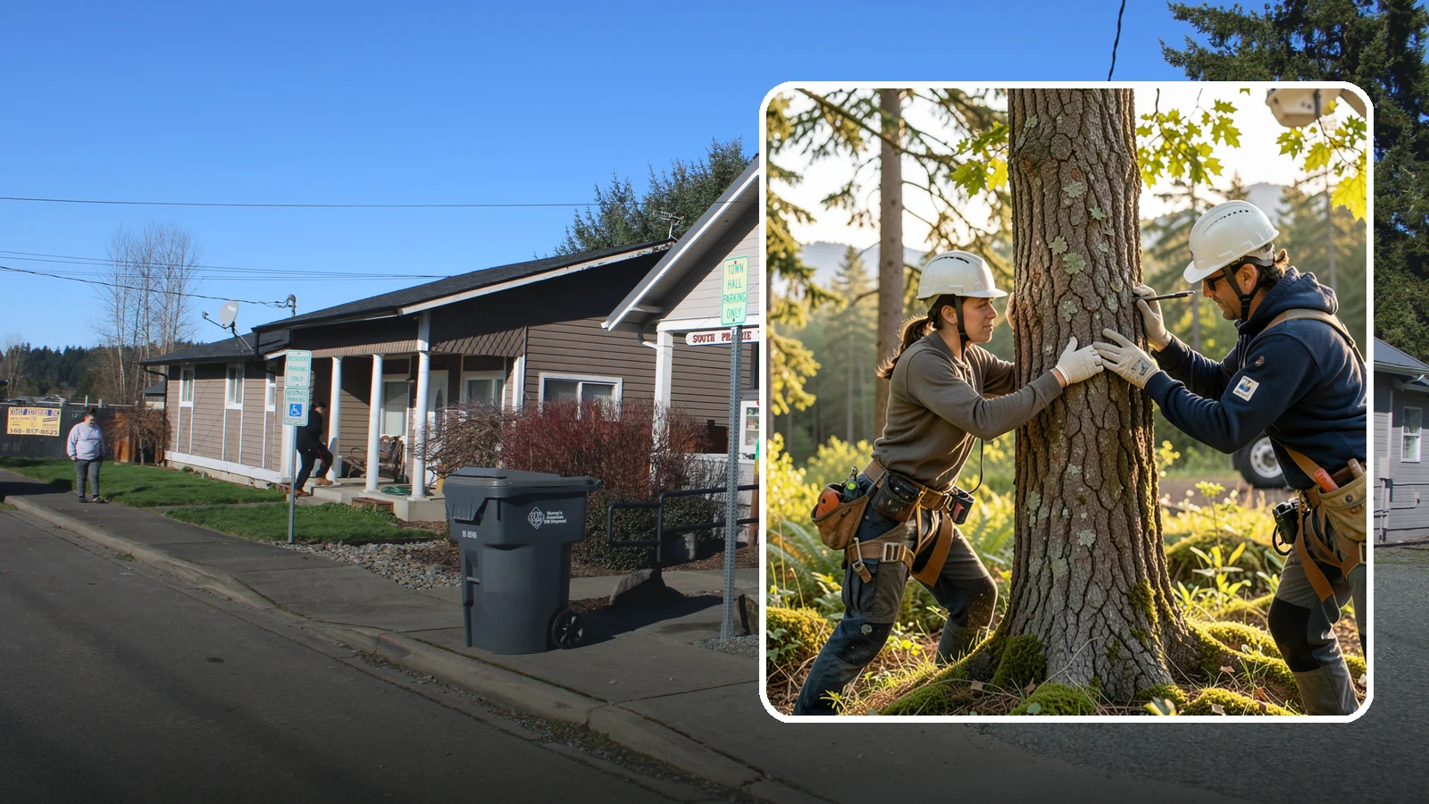 Disease diagnosis in South Prairie, Pierce County, WA - The identification of fungal, bacterial, or other diseases affecting a tree.