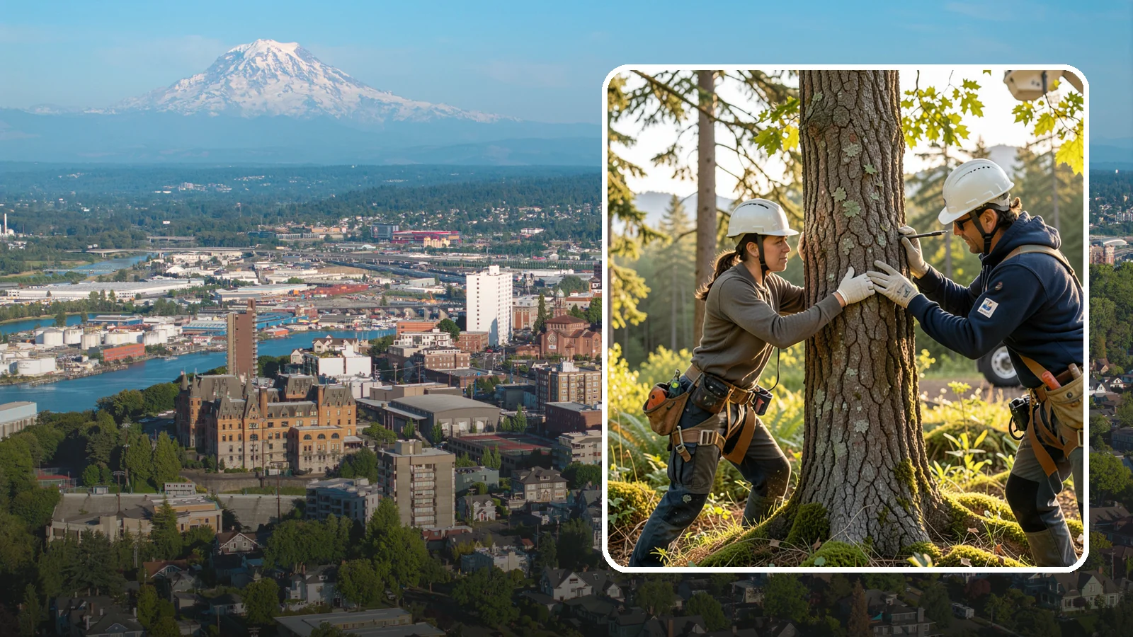 Disease diagnosis in Tacoma, Pierce County, WA - The identification of fungal, bacterial, or other diseases affecting a tree.