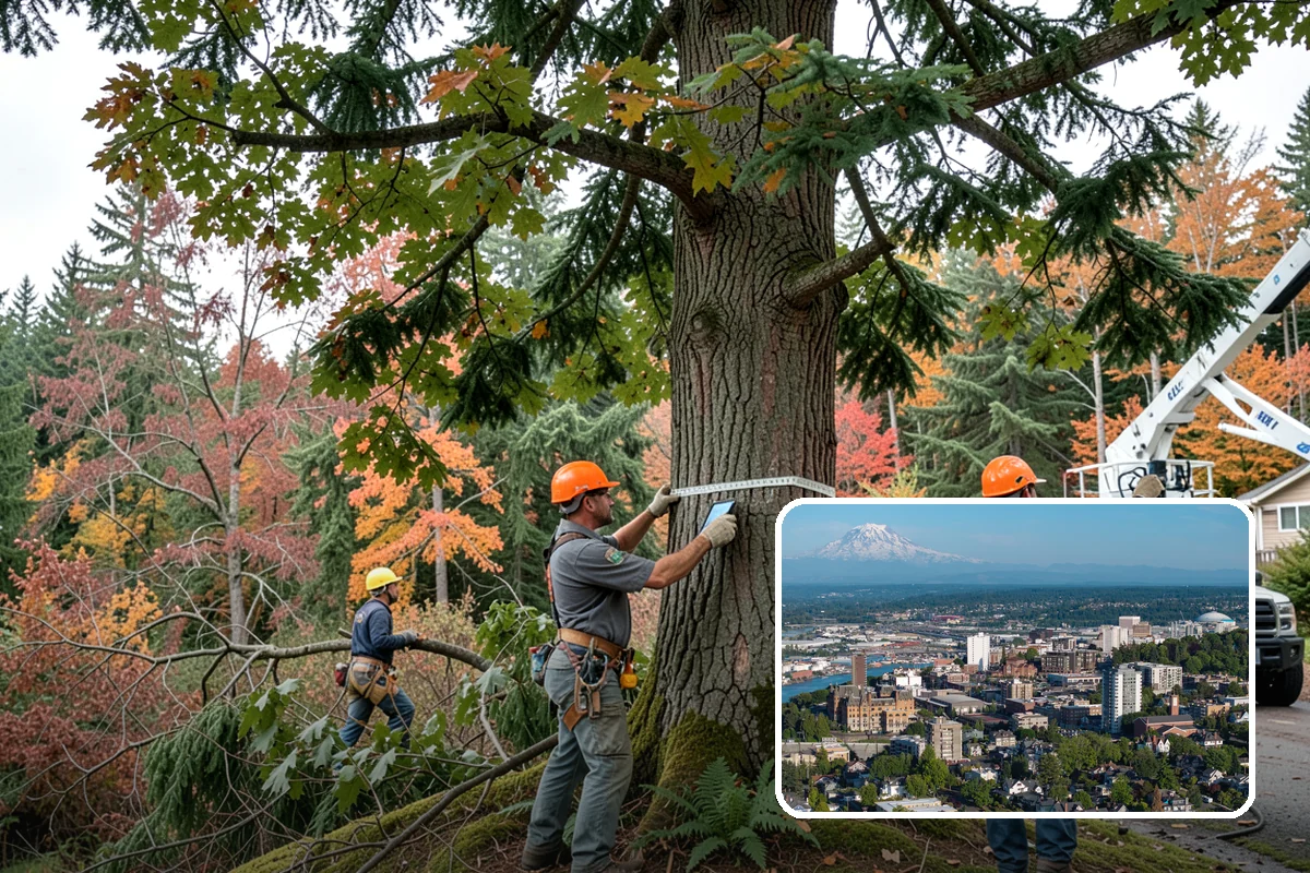 Disease diagnosis in Tacoma, Pierce County, WA - Supports long-term tree health and stability