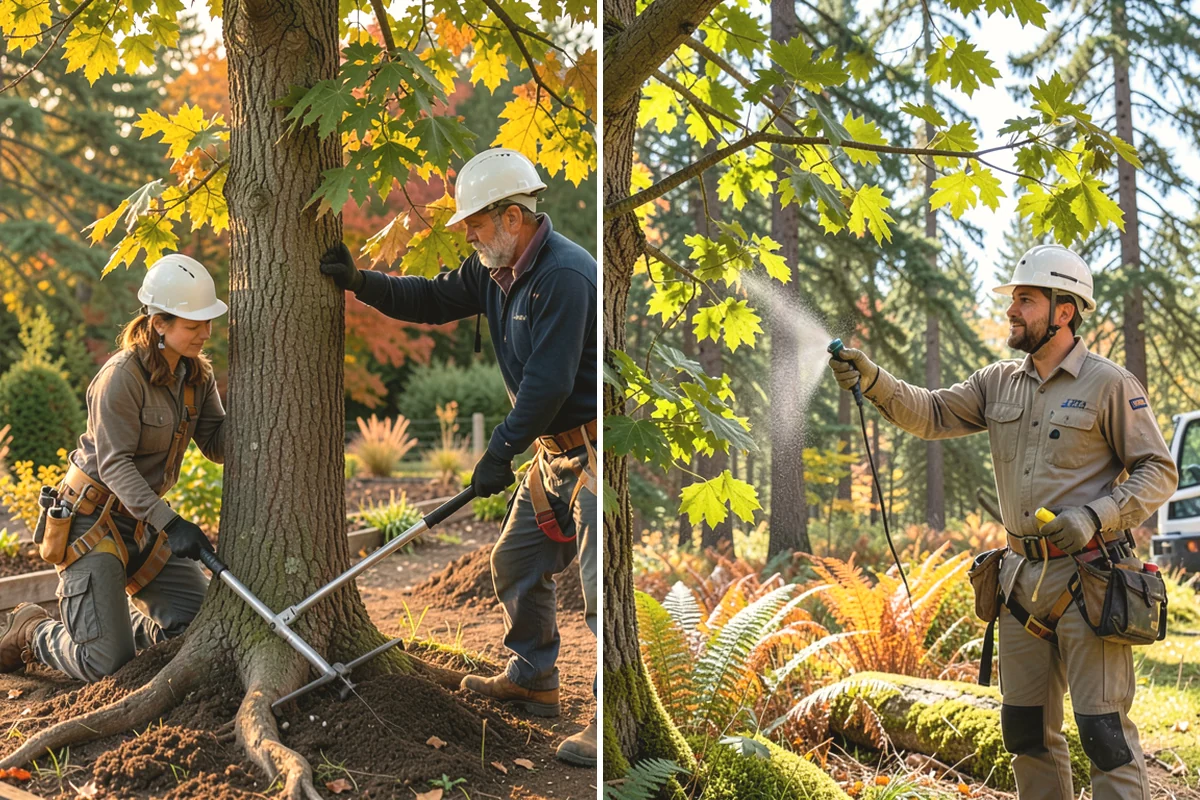 Disease diagnosis in Tukwila, King County, WA - Inspect the tree and its site