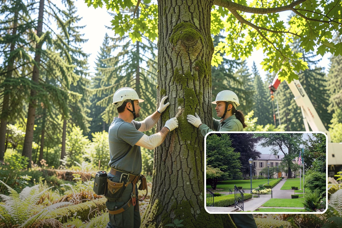 Disease diagnosis in Woodinville, King County, WA - Supports long-term tree health and stability