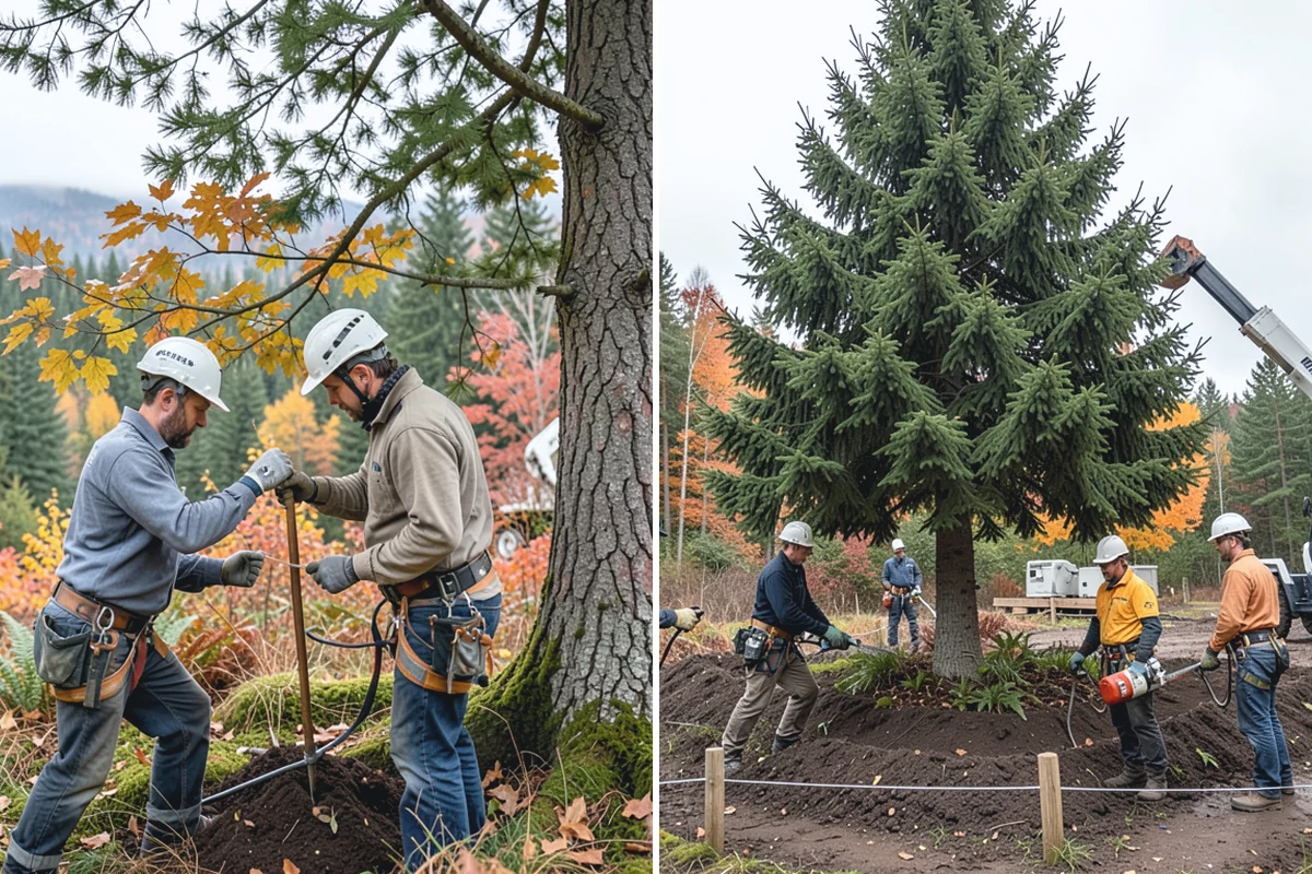 Disease diagnosis in Woodinville, King County, WA - Inspect the tree and its site