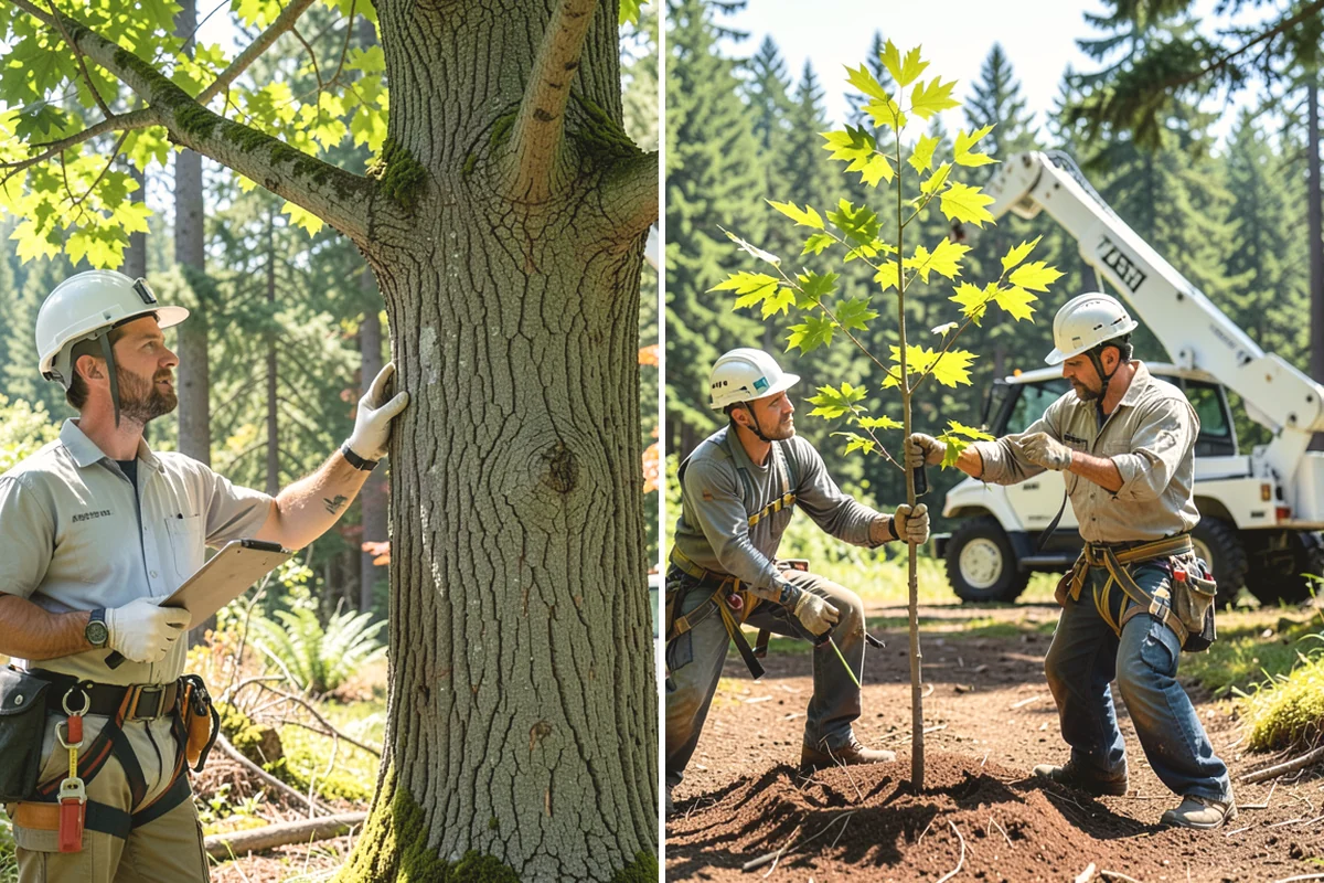 Disease diagnosis in Yarrow Point, King County, WA - Inspect the tree and its site