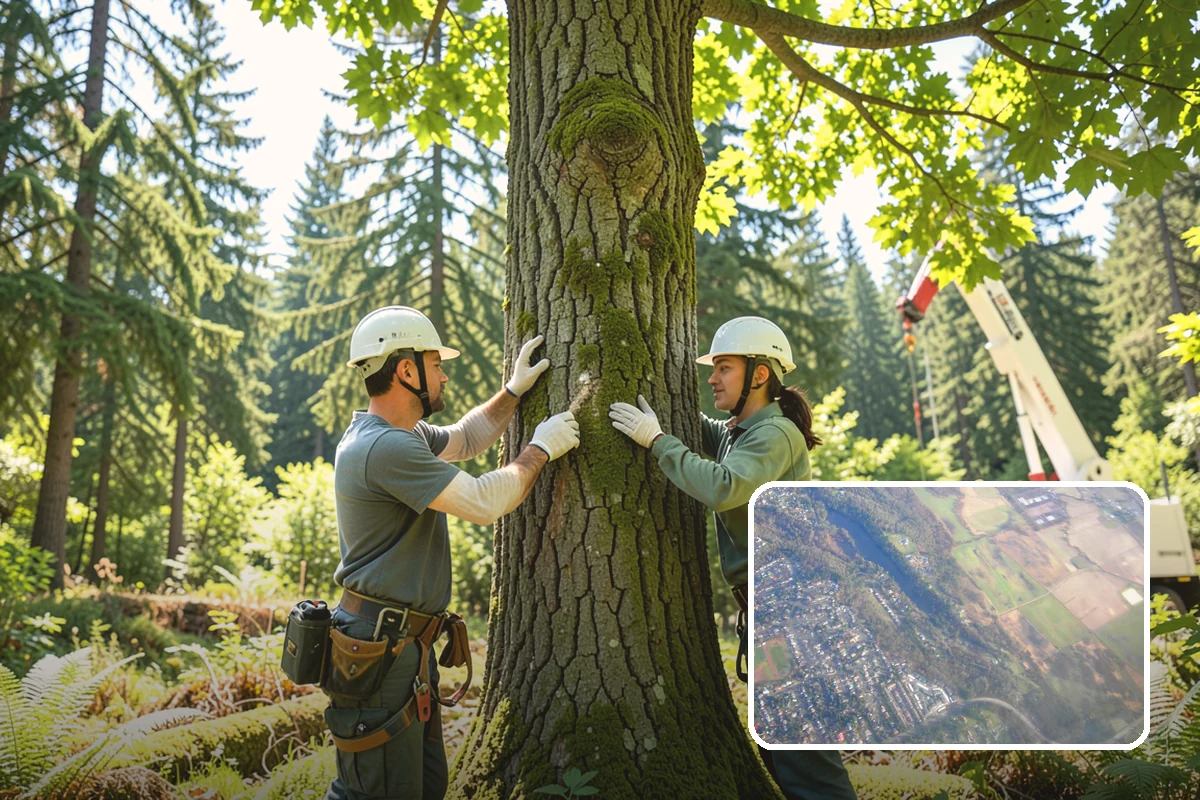 Diseased tree removal in Algona, King County, WA - Removes safety hazards and reduces liability