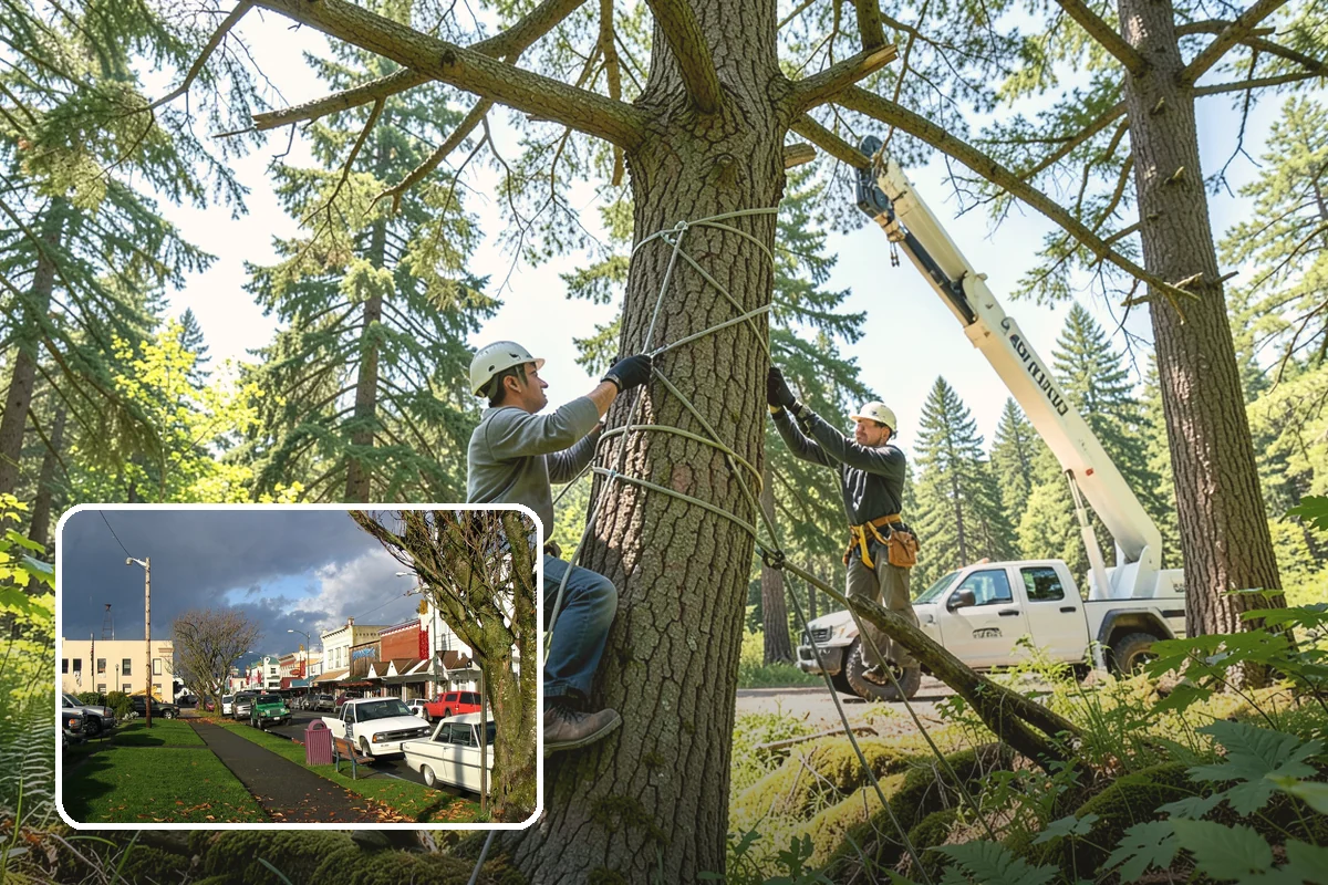 Diseased tree removal in Arlington, Snohomish County, WA - Removes safety hazards and reduces liability