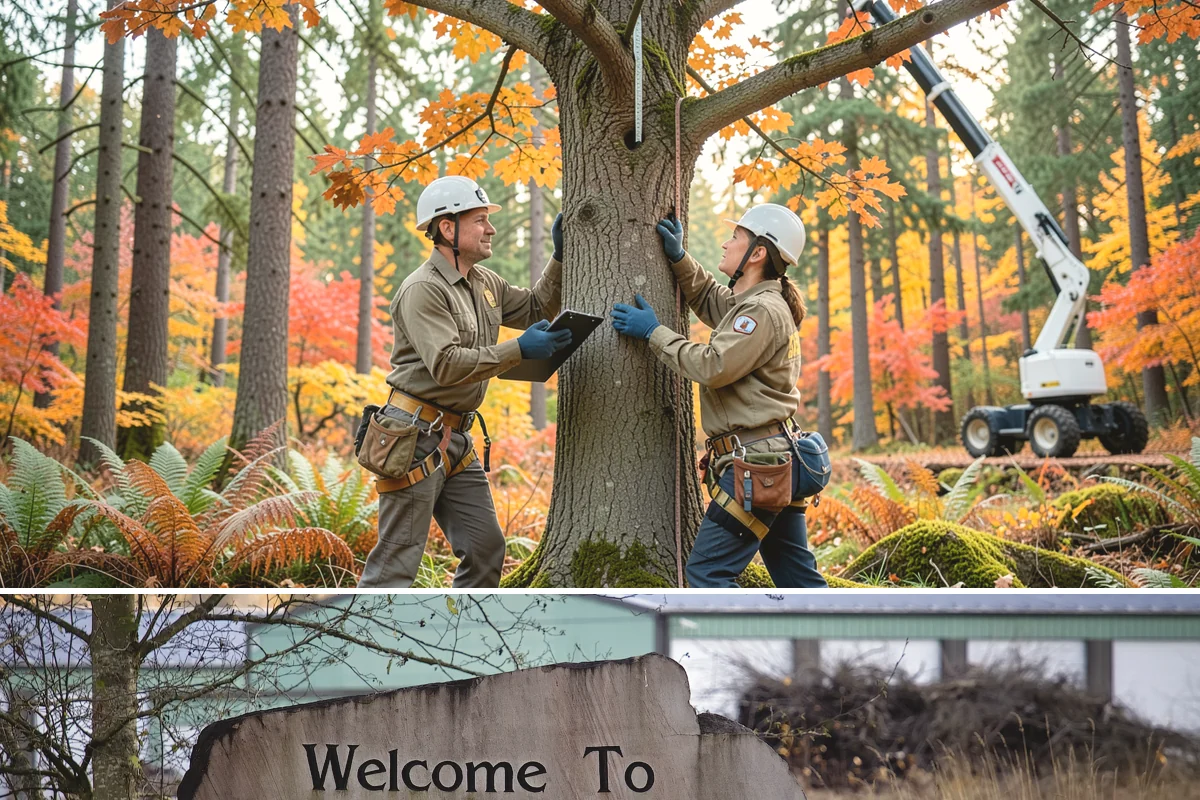 Diseased tree removal in Buckley, Pierce County, WA - Work can be performed year-round in the Puget Sound climate but requires extra caution during wet seasons due to slippery...