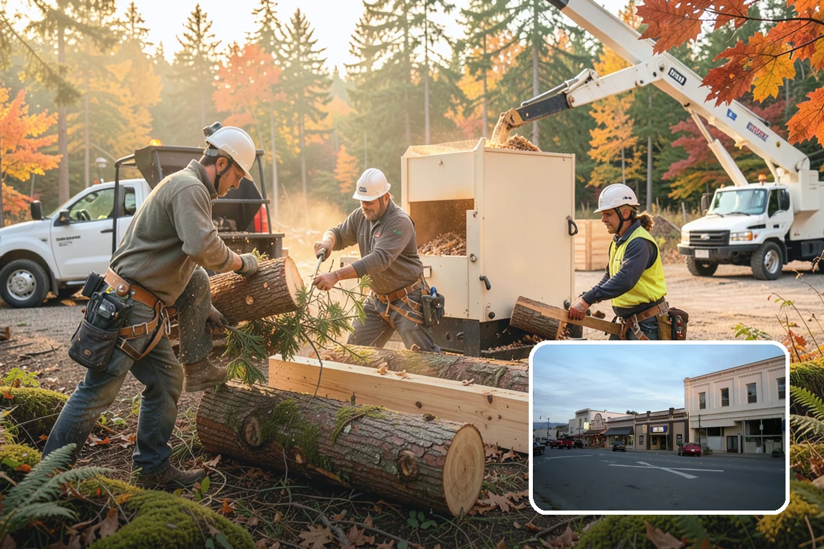 Diseased tree removal in Burlington, Skagit County, WA - Removes safety hazards and reduces liability