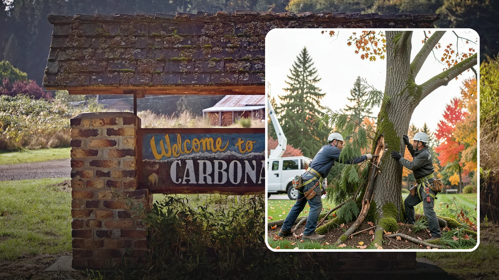 Diseased tree removal in Carbonado, Pierce County, WA - The removal of trees affected by disease beyond recovery.