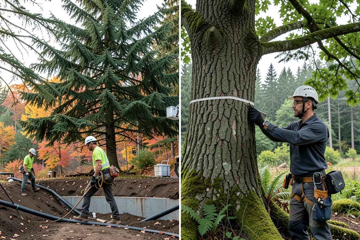 Diseased tree removal in Concrete, Skagit County, WA - On-site assessment and hazard evaluation