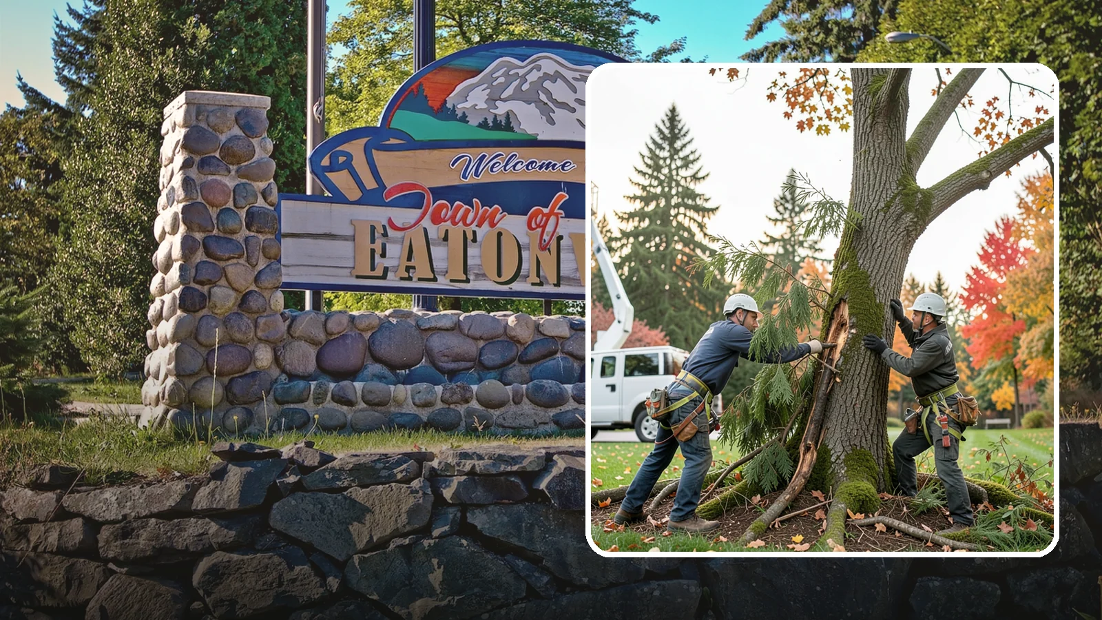 Diseased tree removal in Eatonville, Pierce County, WA - The removal of trees affected by disease beyond recovery.