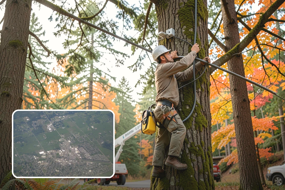 Diseased tree removal in Enumclaw, King County, WA - Removes safety hazards and reduces liability