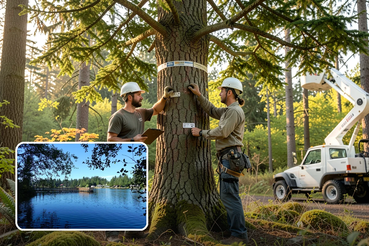 Diseased tree removal in Federal Way, King County, WA - Removes safety hazards and reduces liability
