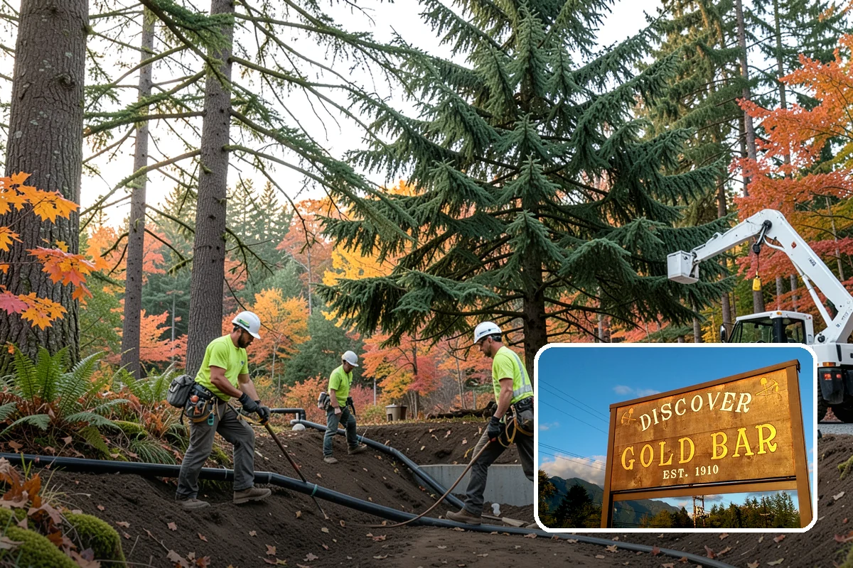 Diseased tree removal in Gold Bar, Snohomish County, WA - Removes safety hazards and reduces liability