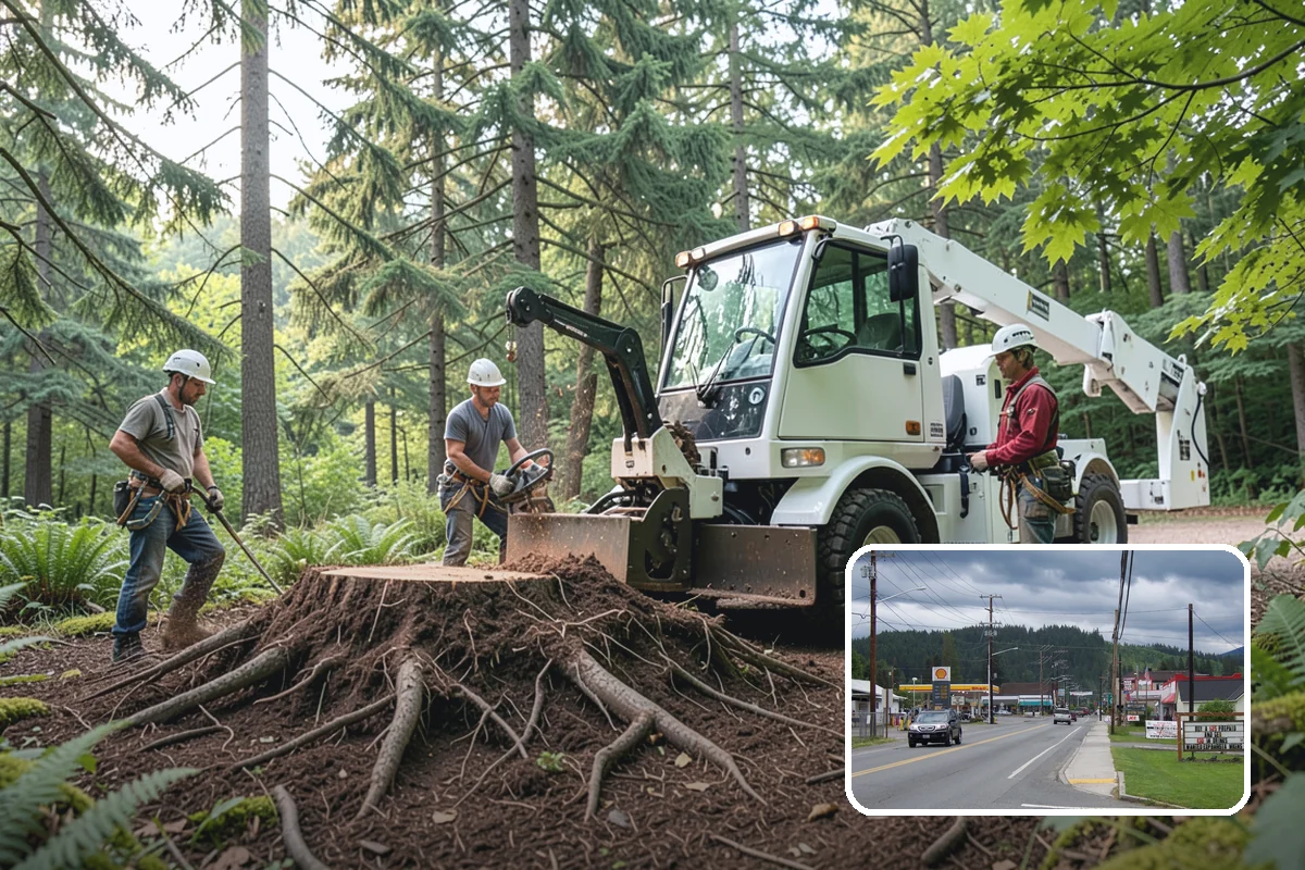 Diseased tree removal in Granite Falls, Snohomish County, WA - Removes safety hazards and reduces liability