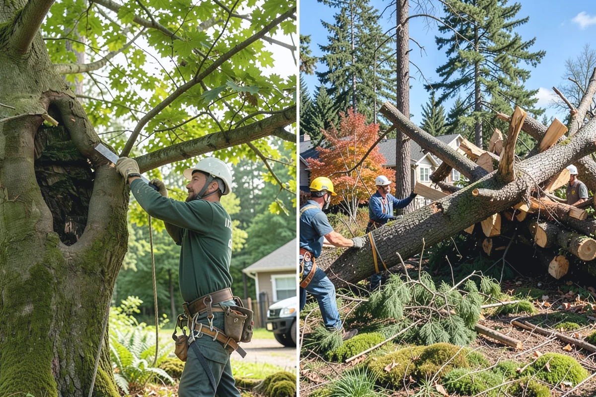 Diseased tree removal in Granite Falls, Snohomish County, WA - On-site assessment and hazard evaluation
