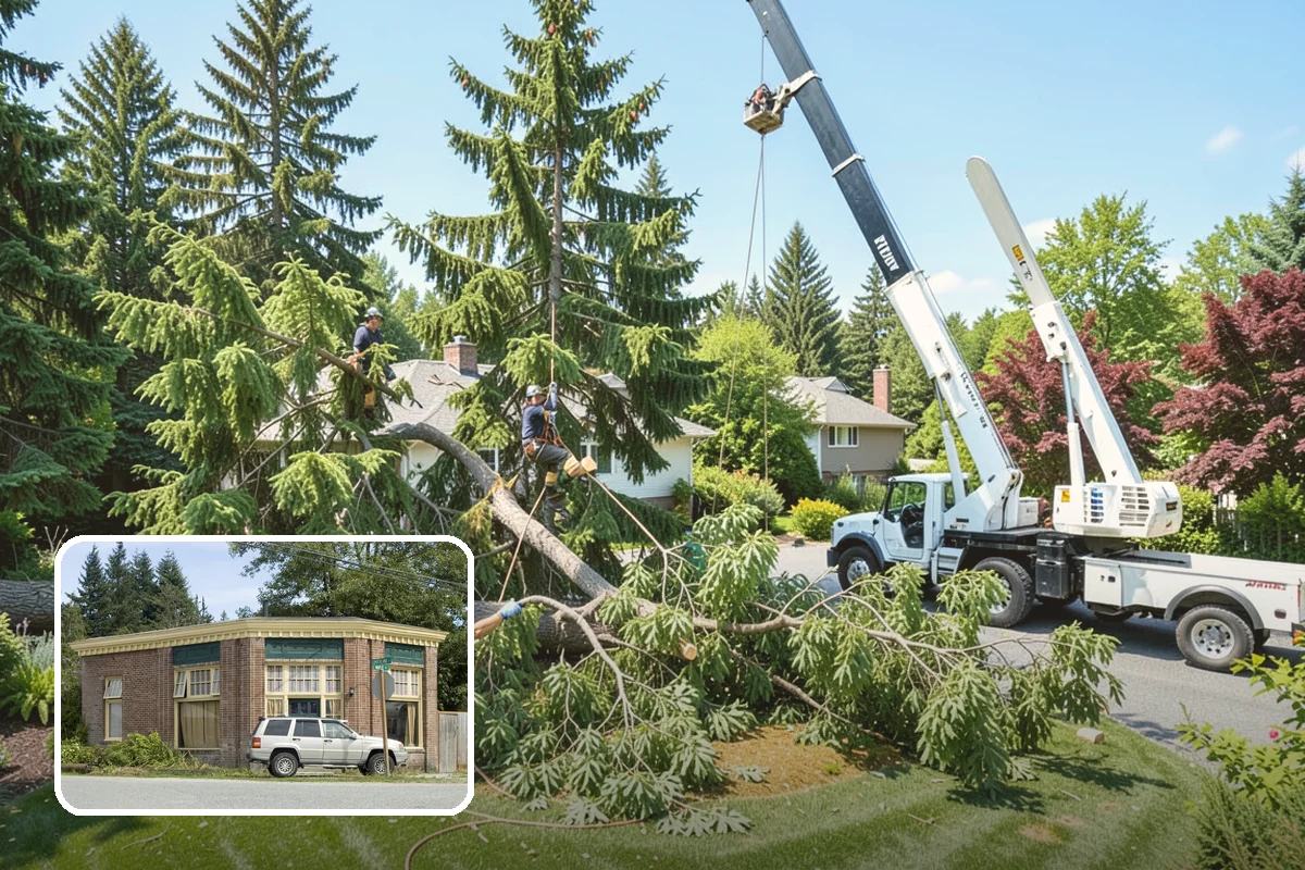 Diseased tree removal in Hamilton, Skagit County, WA - Removes safety hazards and reduces liability