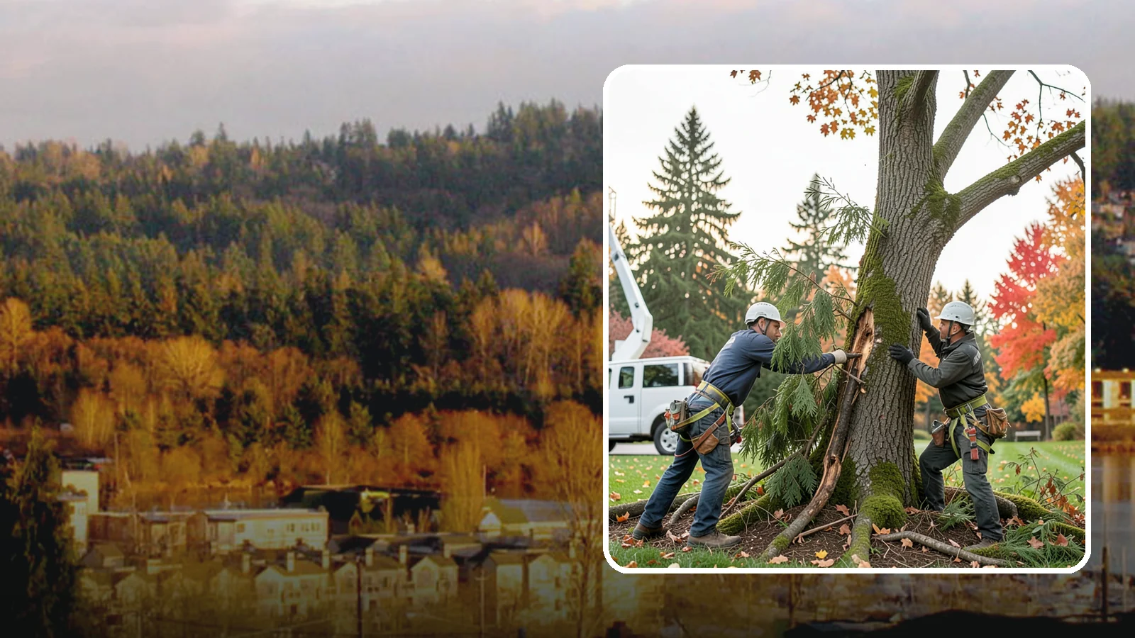 Diseased tree removal in Kenmore, King County, WA - The removal of trees affected by disease beyond recovery.