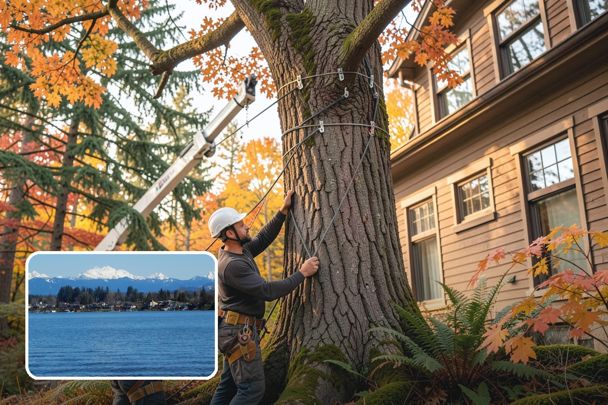 Diseased tree removal in Lake Stevens, Snohomish County, WA - Removes safety hazards and reduces liability