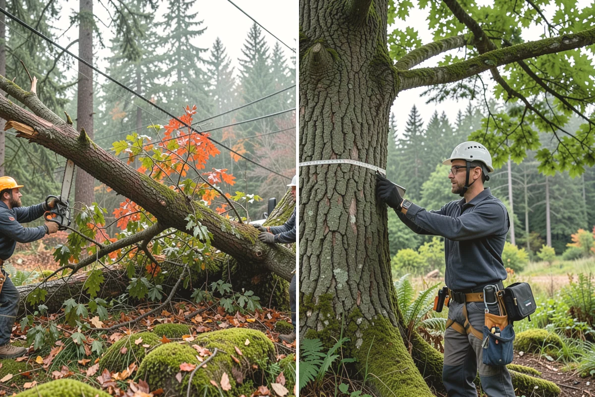 Diseased tree removal in Lake Stevens, Snohomish County, WA - On-site assessment and hazard evaluation