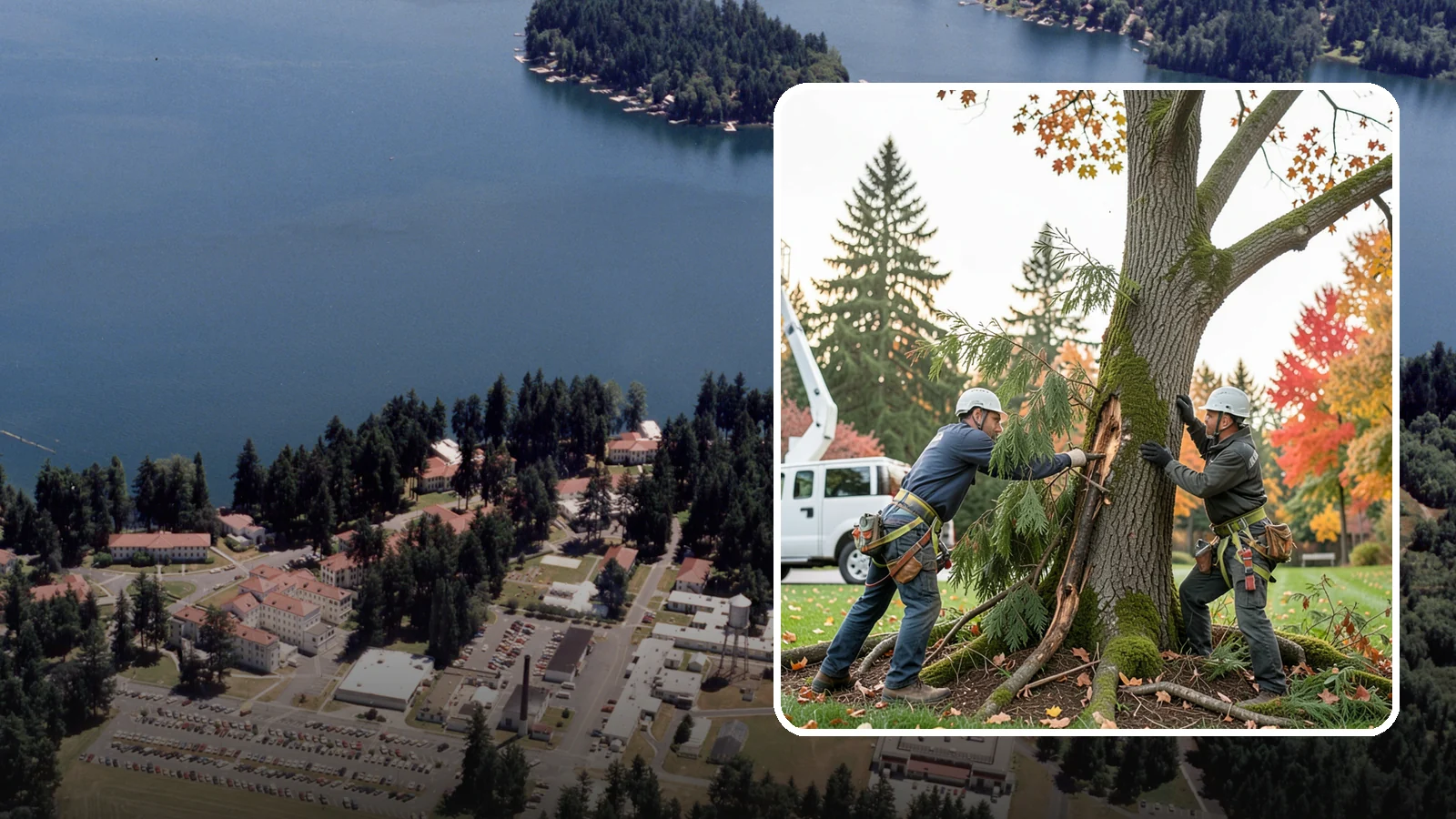 Diseased tree removal in Lakewood, Pierce County, WA - The removal of trees affected by disease beyond recovery.