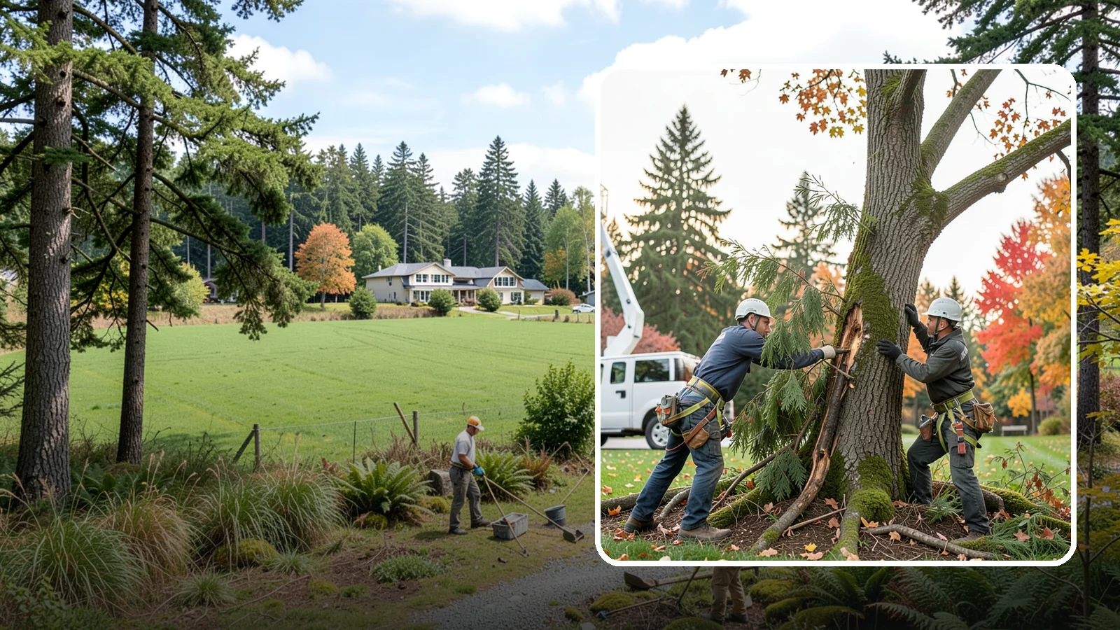 Diseased tree removal in Lyman, Skagit County, WA - The removal of trees affected by disease beyond recovery.