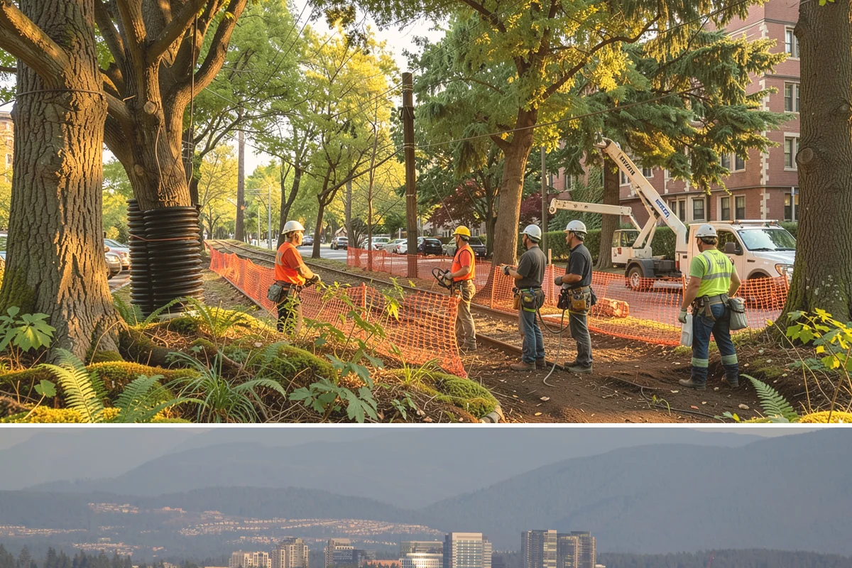 Diseased tree removal in Medina, King County, WA - Work can be performed year-round in the Puget Sound climate but requires extra caution during wet seasons due to slippery...