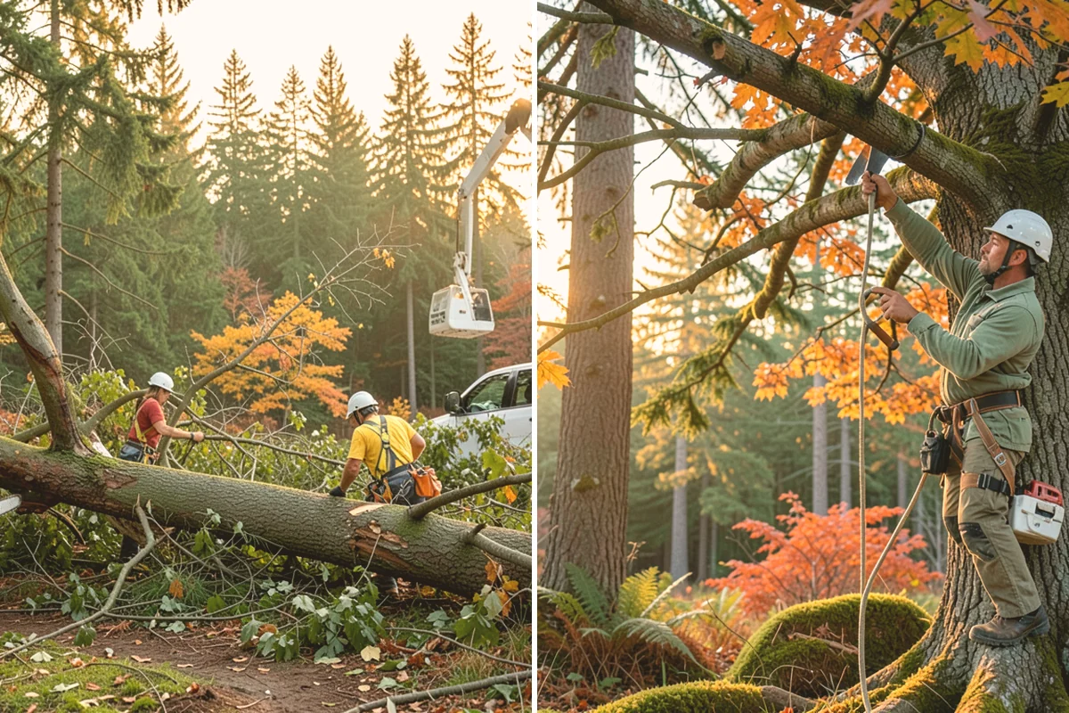 Diseased tree removal in Mount Vernon, Skagit County, WA - On-site assessment and hazard evaluation