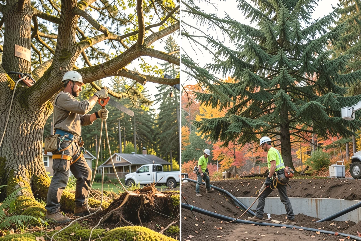 Diseased tree removal in Mukilteo, Snohomish County, WA - On-site assessment and hazard evaluation