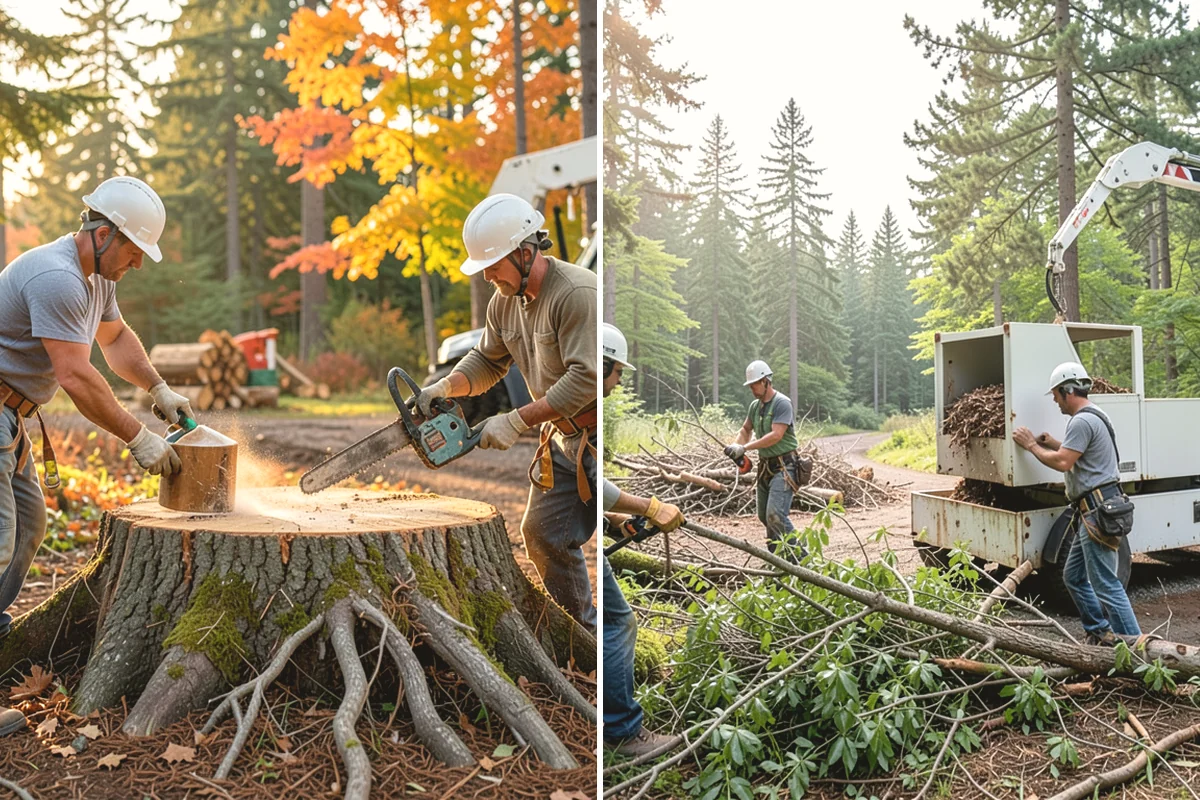 Diseased tree removal in North Bend, King County, WA - On-site assessment and hazard evaluation