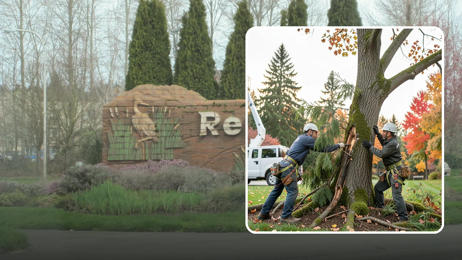 Diseased tree removal in Renton, King County, WA - The removal of trees affected by disease beyond recovery.