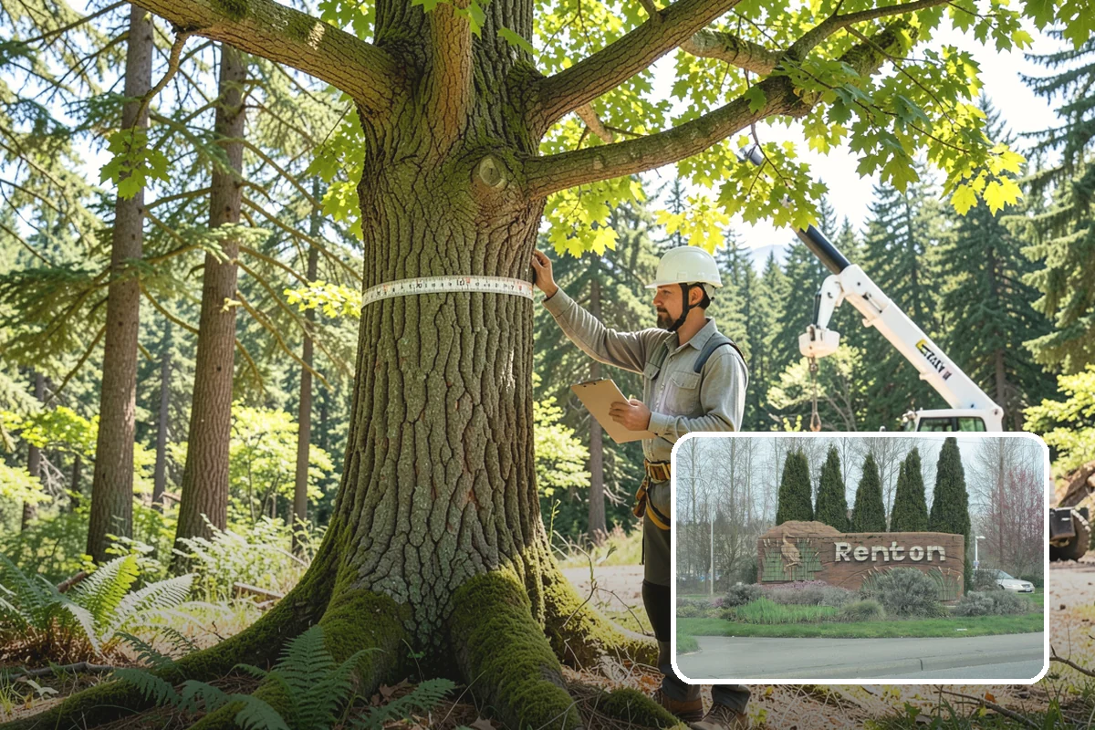 Diseased tree removal in Renton, King County, WA - Removes safety hazards and reduces liability