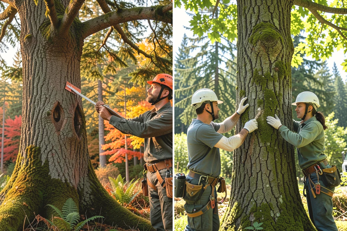Diseased tree removal in Ruston, Pierce County, WA - On-site assessment and hazard evaluation