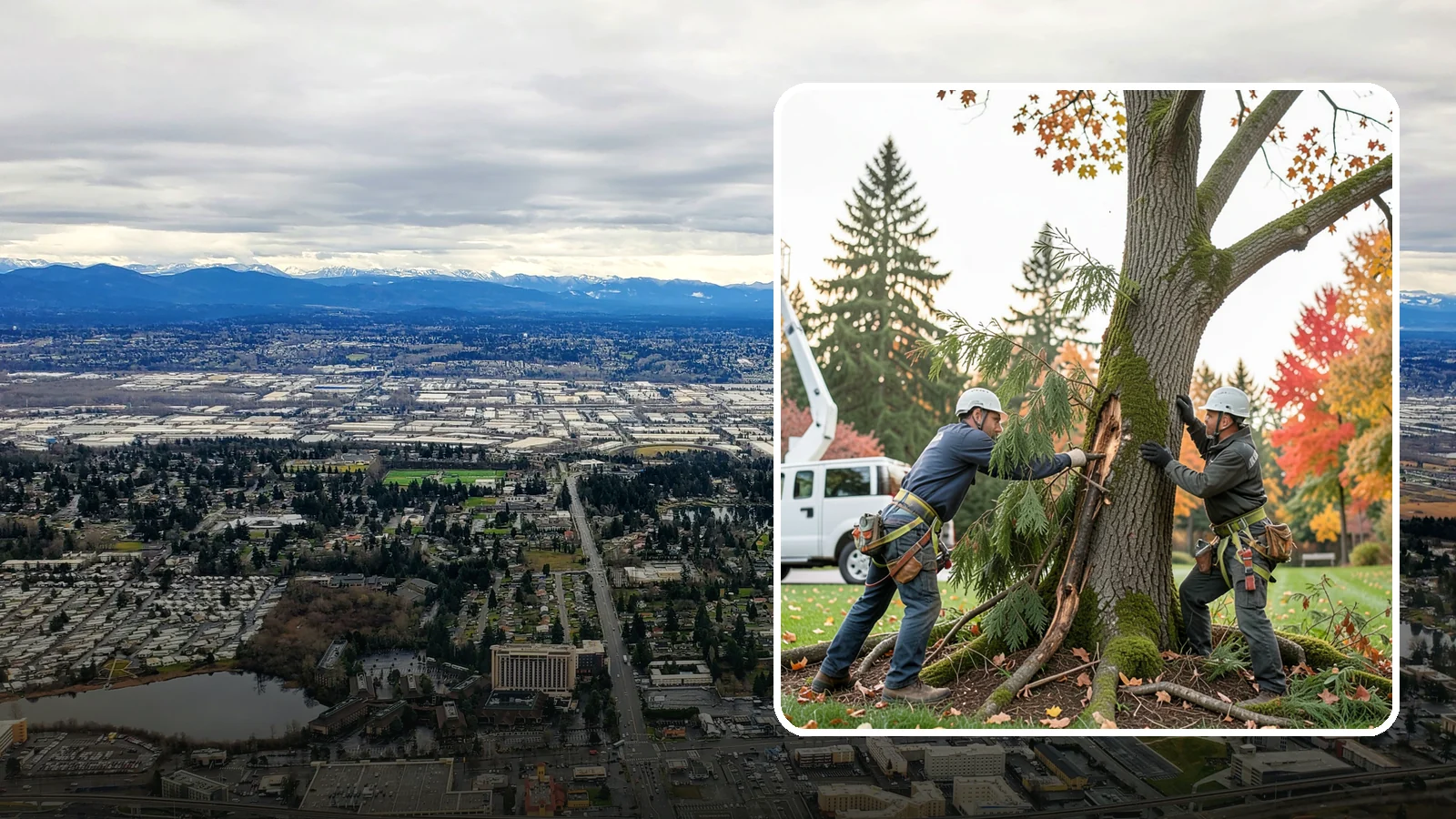 Diseased tree removal in SeaTac, King County, WA - The removal of trees affected by disease beyond recovery.