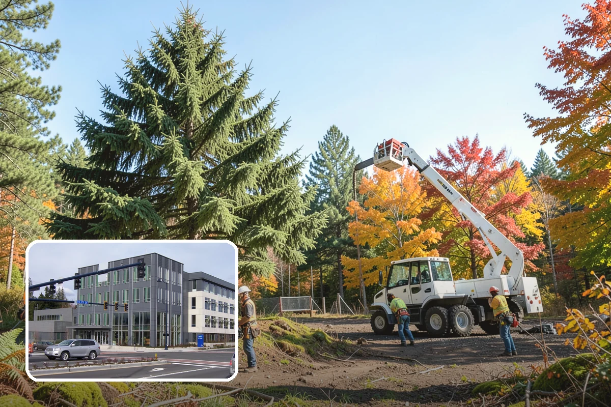 Diseased tree removal in Shoreline, King County, WA - Removes safety hazards and reduces liability