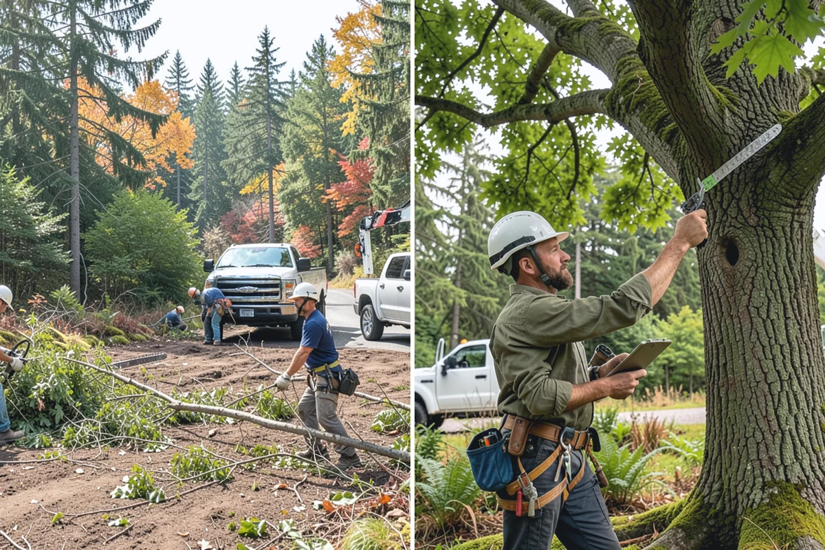 Diseased tree removal in Skykomish, King County, WA - On-site assessment and hazard evaluation