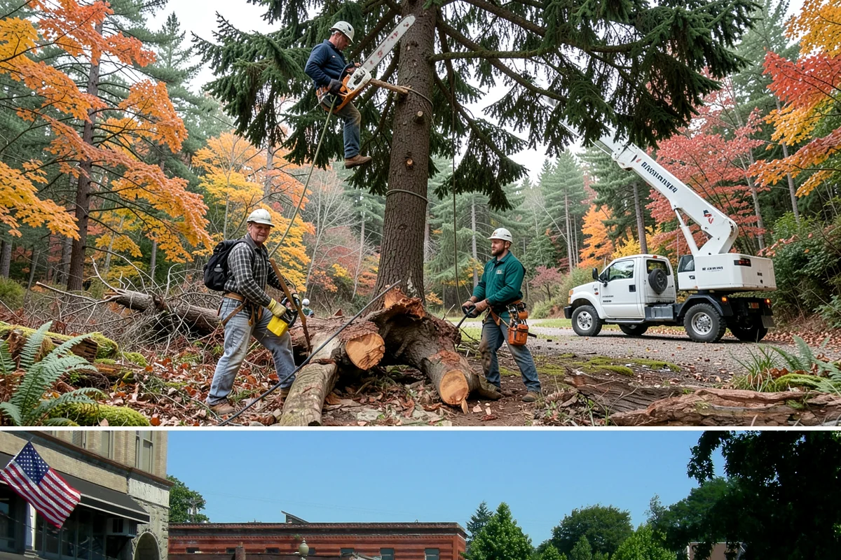 Diseased tree removal in Snohomish, Snohomish County, WA - Work can be performed year-round in the Puget Sound climate but requires extra caution during wet seasons due to slippery...