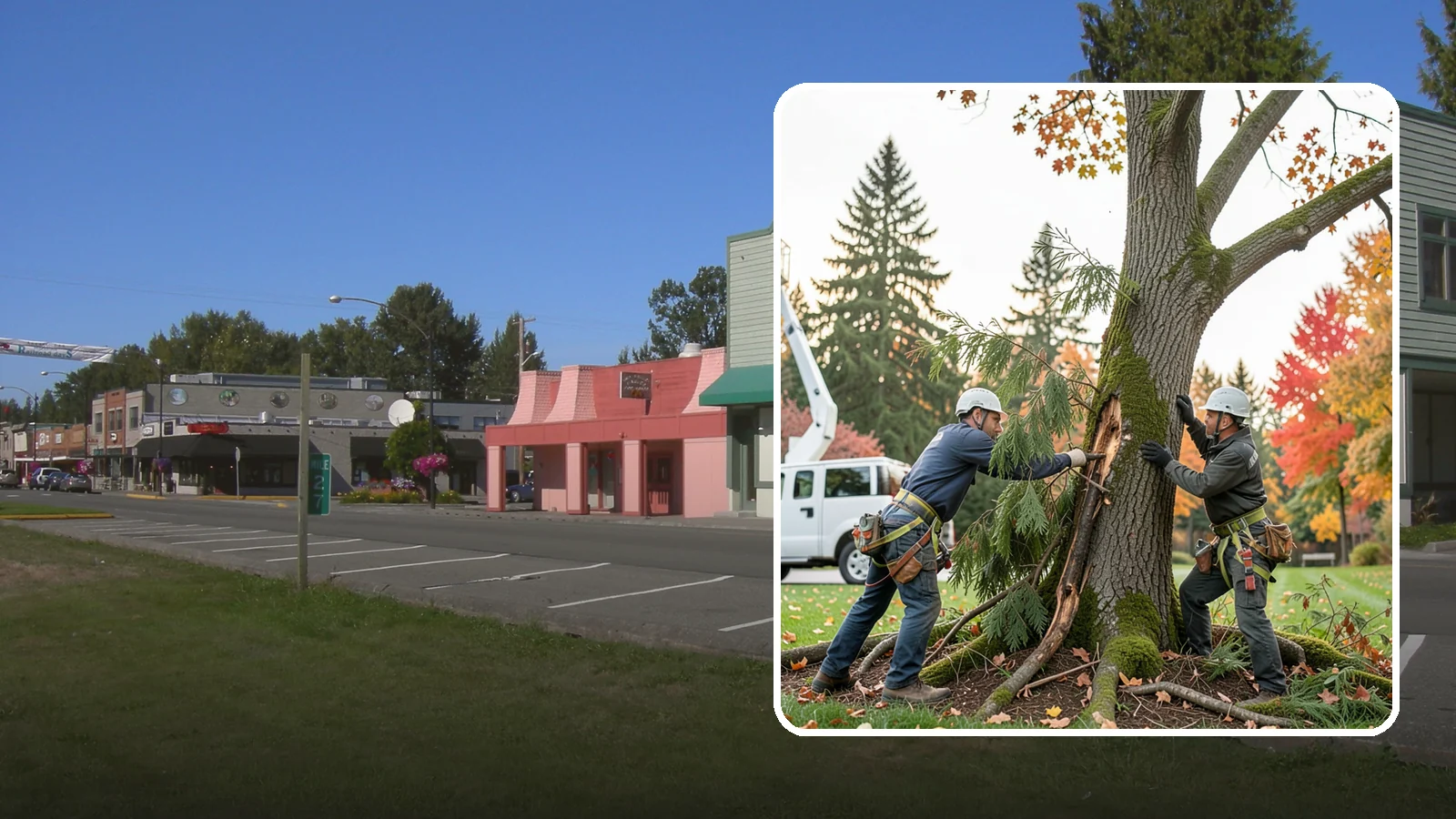 Diseased tree removal in Snoqualmie, King County, WA - The removal of trees affected by disease beyond recovery.