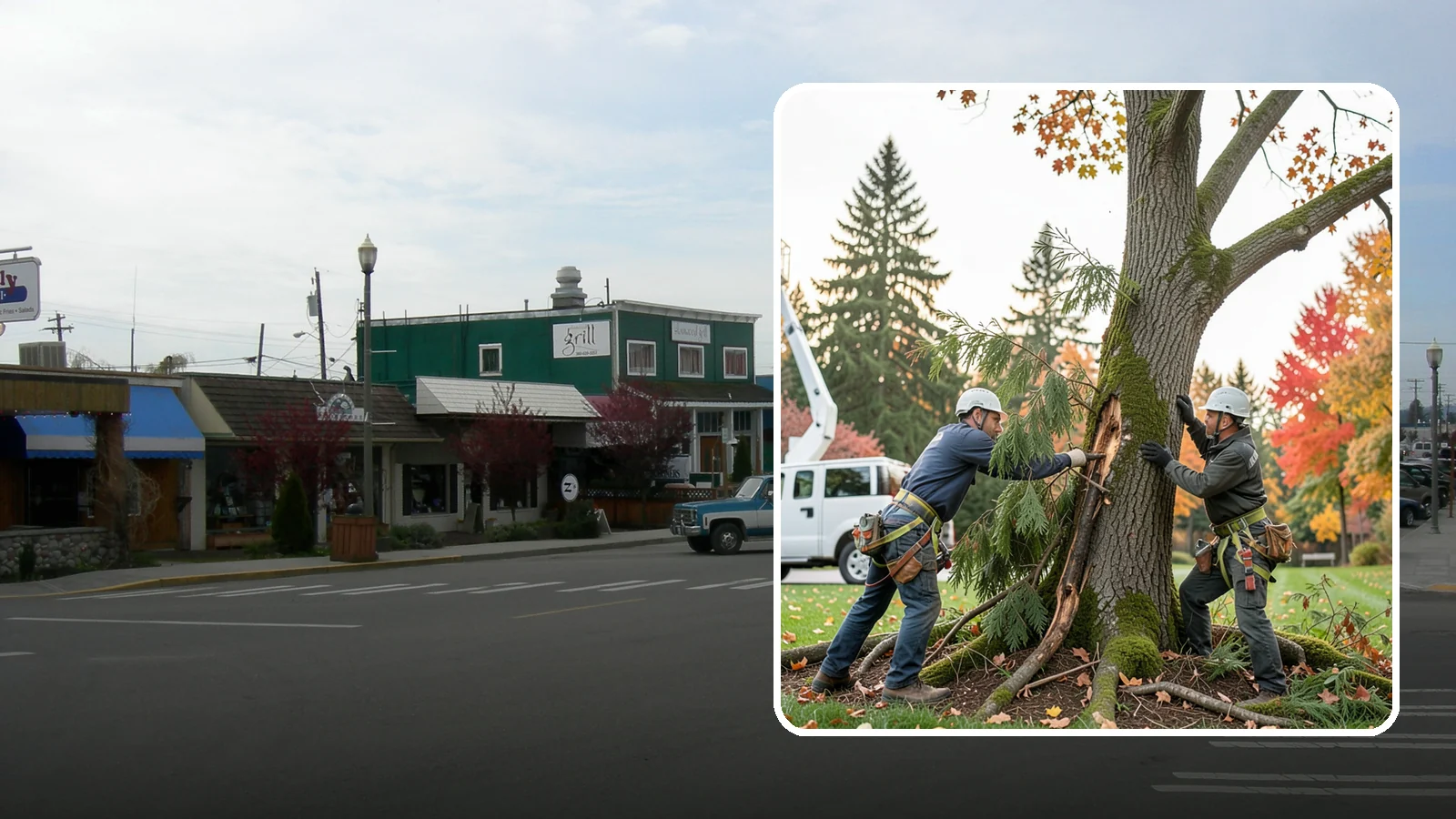 Diseased tree removal in Stanwood, Snohomish County, WA - The removal of trees affected by disease beyond recovery.