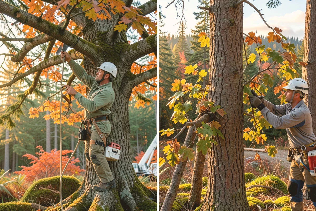 Diseased tree removal in Stanwood, Snohomish County, WA - On-site assessment and hazard evaluation