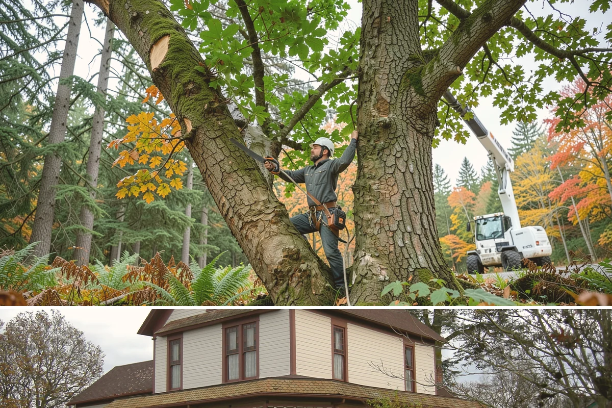 Diseased tree removal in Sumner, Pierce County, WA - Work can be performed year-round in the Puget Sound climate but requires extra caution during wet seasons due to slippery...