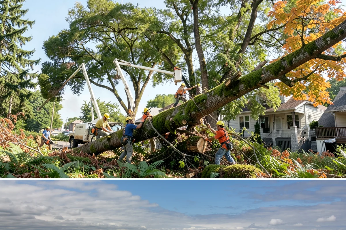 Diseased tree removal in University Place, Pierce County, WA - Work can be performed year-round in the Puget Sound climate but requires extra caution during wet seasons due to slippery...