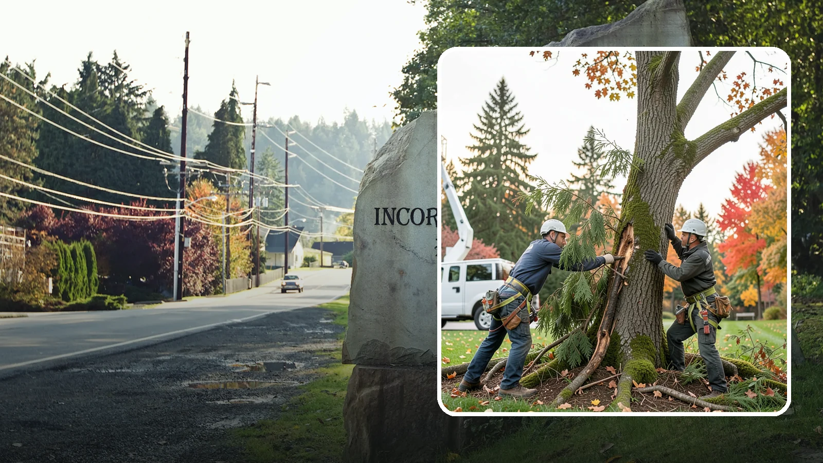 Diseased tree removal in Wilkeson, Pierce County, WA - The removal of trees affected by disease beyond recovery.