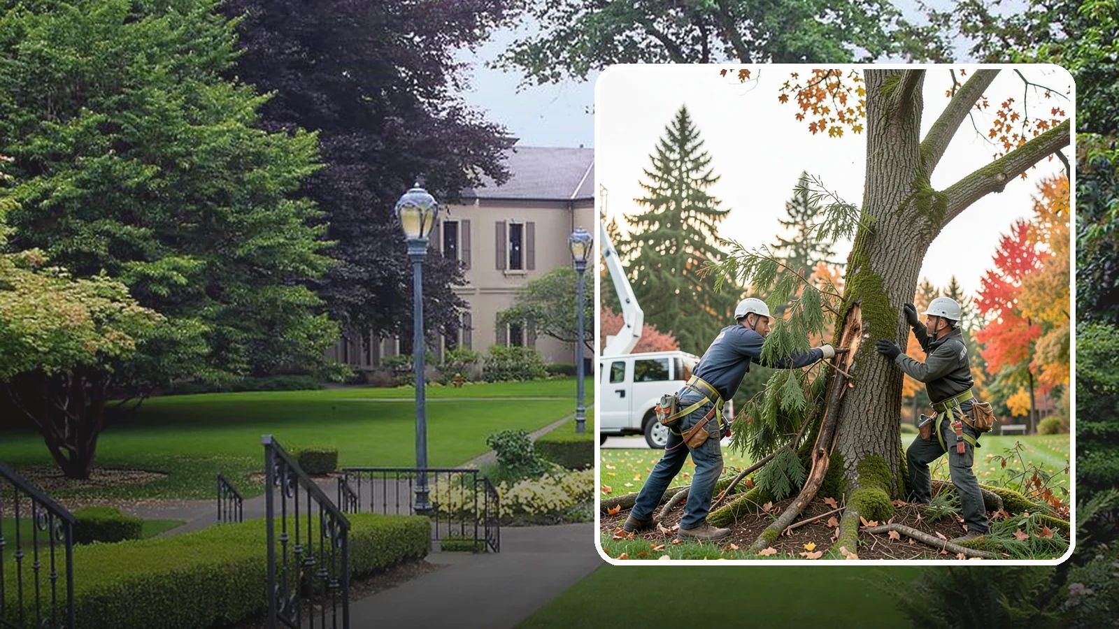 Diseased tree removal in Woodinville, King County, WA - The removal of trees affected by disease beyond recovery.