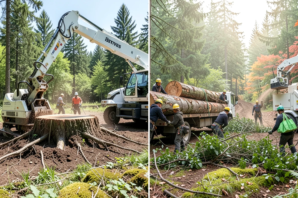 Driveway clearance pruning in Fircrest, Pierce County, WA - Assess canopy condition and pruning objectives
