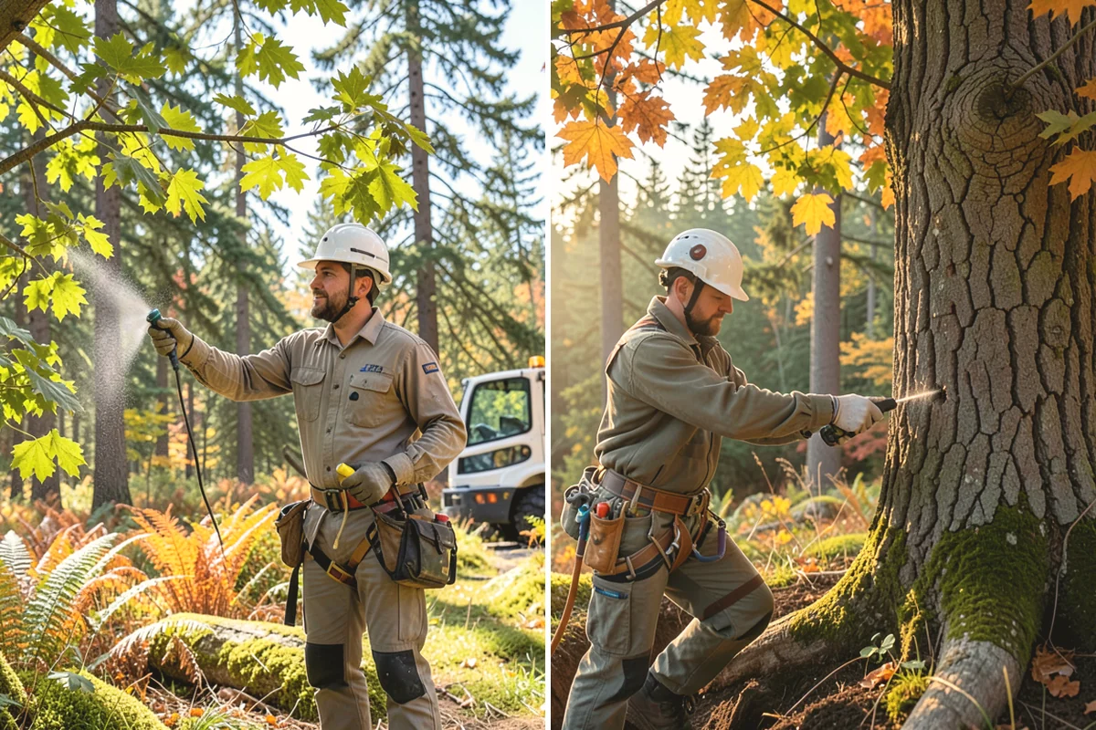 Driveway clearance pruning in Mukilteo, Snohomish County, WA - Assess canopy condition and pruning objectives