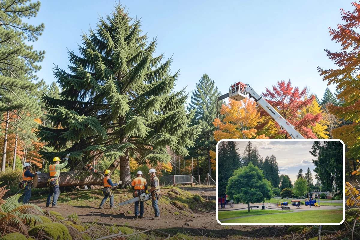 Drone tree inspections in Bonney Lake, Pierce County, WA - Provides expert, objective guidance