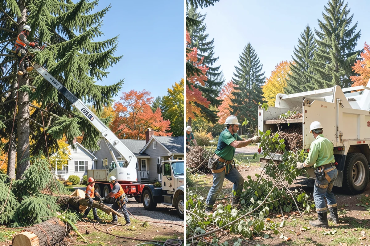 Drone tree inspections in Bonney Lake, Pierce County, WA - Gather site and tree information