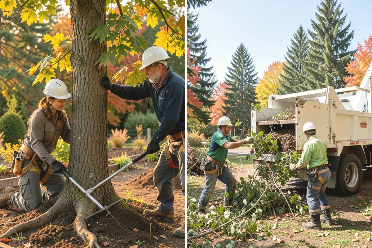 Drone tree inspections in Burien, King County, WA - Gather site and tree information